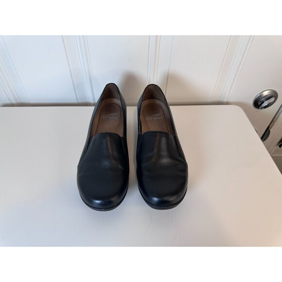Dansko Farah Women's Loafers Black Leather Size 37 - Picture 6 of 9